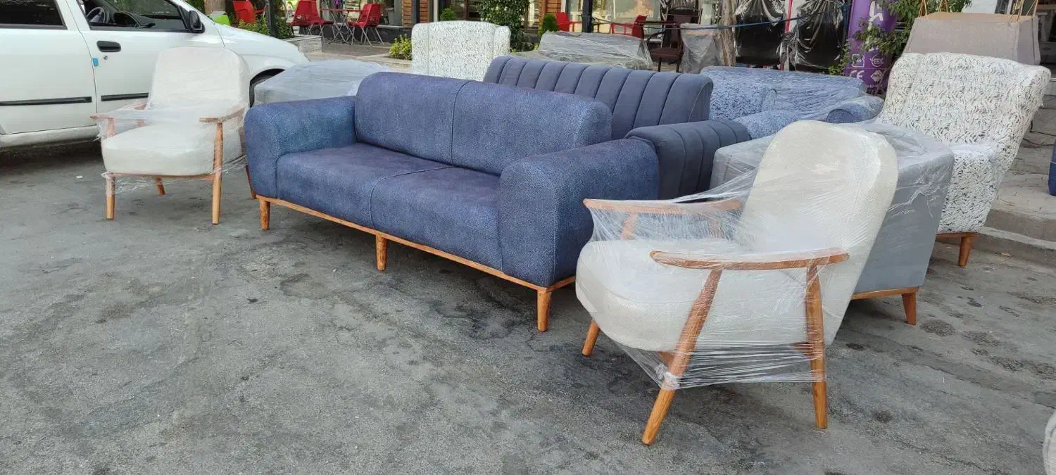 مبل مینی مال 8 نفره|مبلمان خانگی و میز عسلی|بروجن, |دیوار