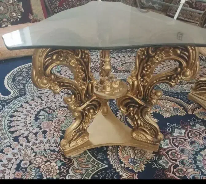 میز عسلی کوچک دو عدد سالم قیمت ۱۵۰۰|مبلمان خانگی و میز عسلی|جیرفت, |دیوار