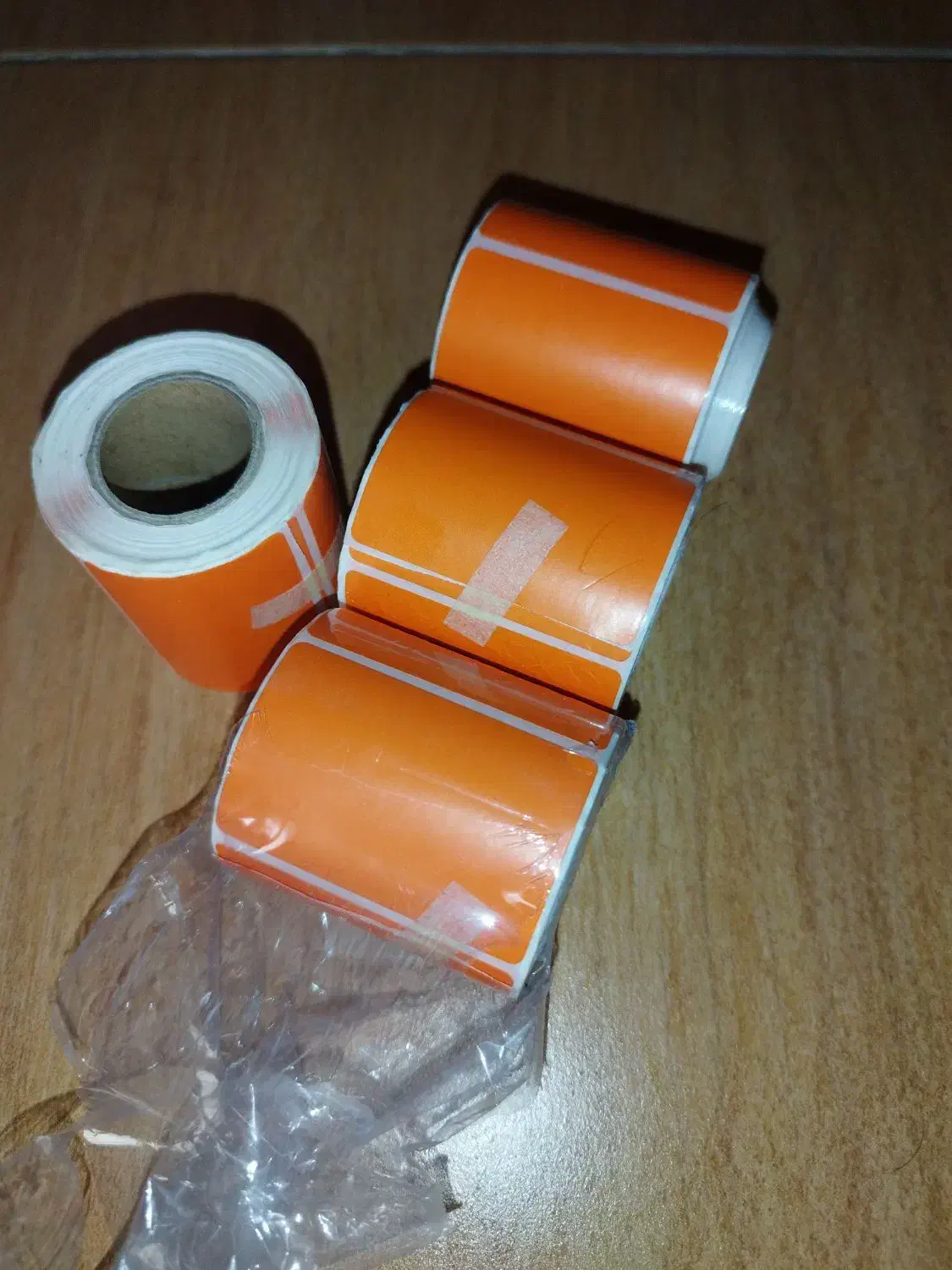 لیبل حرارتی نارنجی تک ردیف|لوازم التحریر|خرمآباد, |دیوار