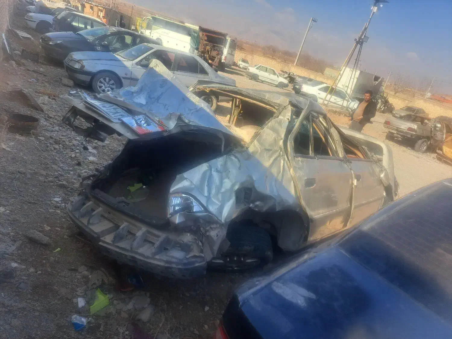 سمند تصادفی|خودرو سواری و وانت|یاسوج, |دیوار