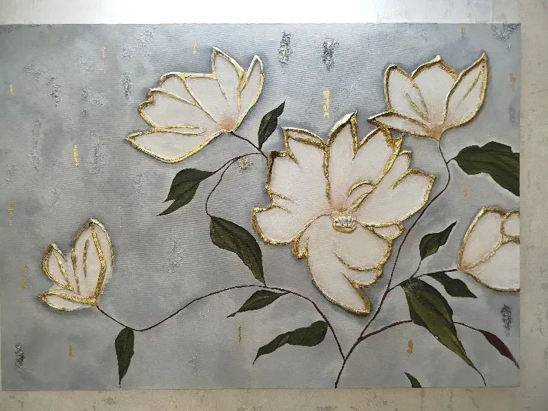 تابلو دکوراتیو برجسته ورق طلا کار دست ۱۰۰×۷۰|تابلو، نقاشی، عکس|رباطکریم, رباطکریم|دیوار