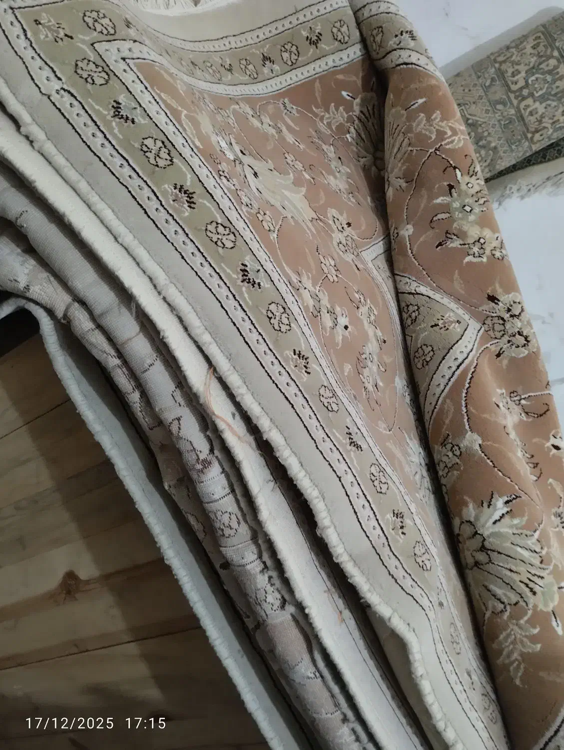 2عدد فرش جفت یک عدد 6متری یک عدد 12متری|فرش|تهران, زرکش|دیوار