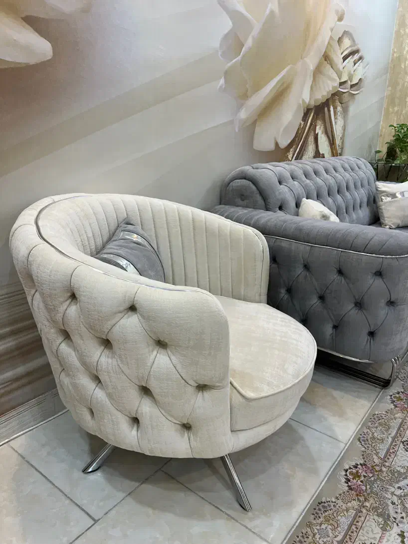 مبل چستر پایه استیل|مبلمان خانگی و میز عسلی|تهران, فلاح|دیوار