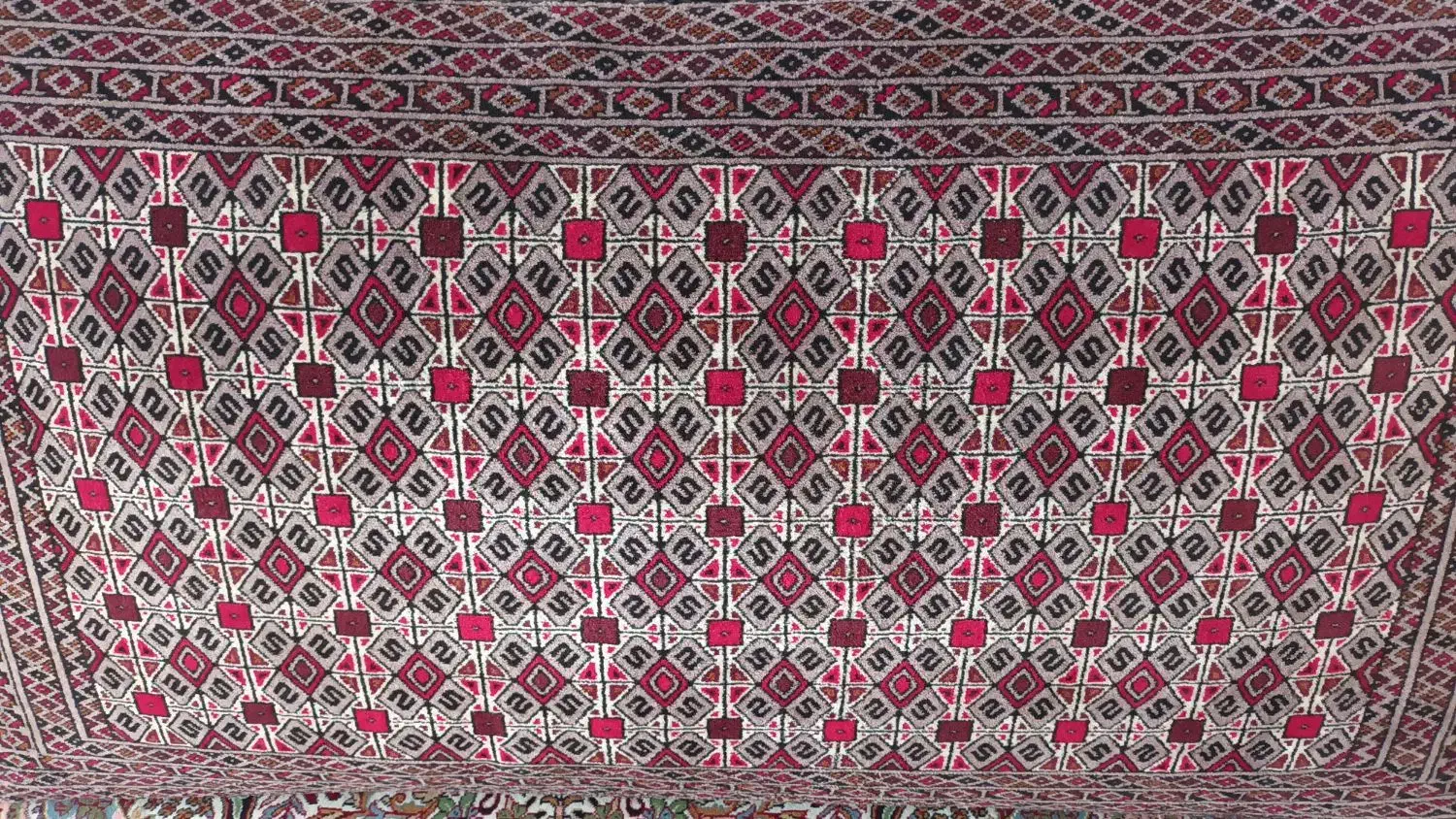 دو جفت پشتی دستبافت کرک|پشتی|ورامین, ورامین|دیوار