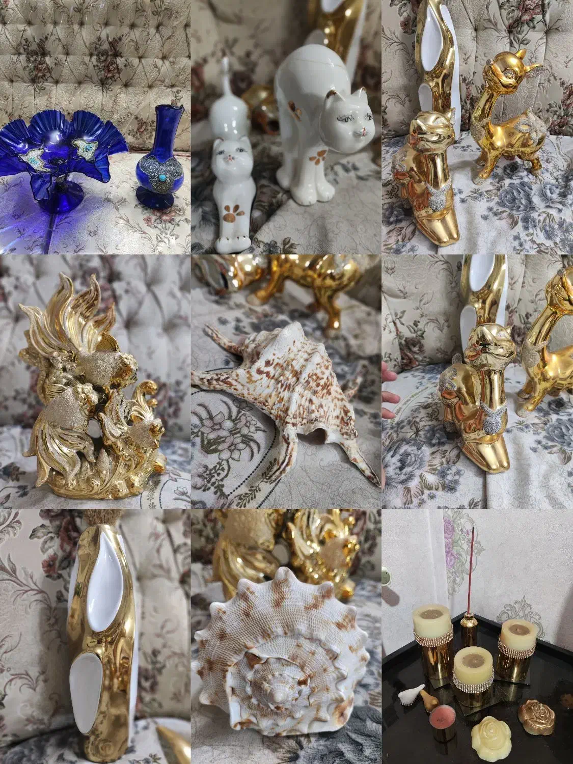 تعدادی دکوری منزل به علت جابجایی|صنایع دستی و سایر لوازم تزئینی|مشهد, خرمشهر|دیوار