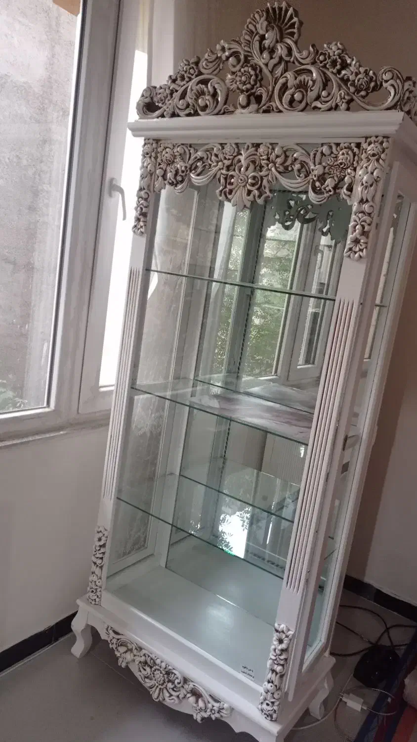 فروش آینه و بوفه تمیز وسالم|بوفه، ویترین، کنسول|روانسر, |دیوار