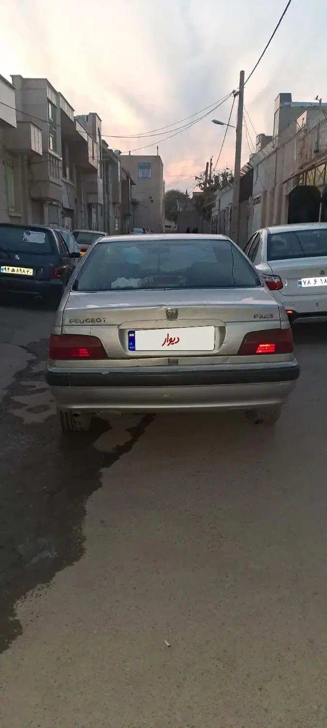 پژو پارس ۸۴ دوگانه|خودرو سواری و وانت|کرمانشاه, |دیوار