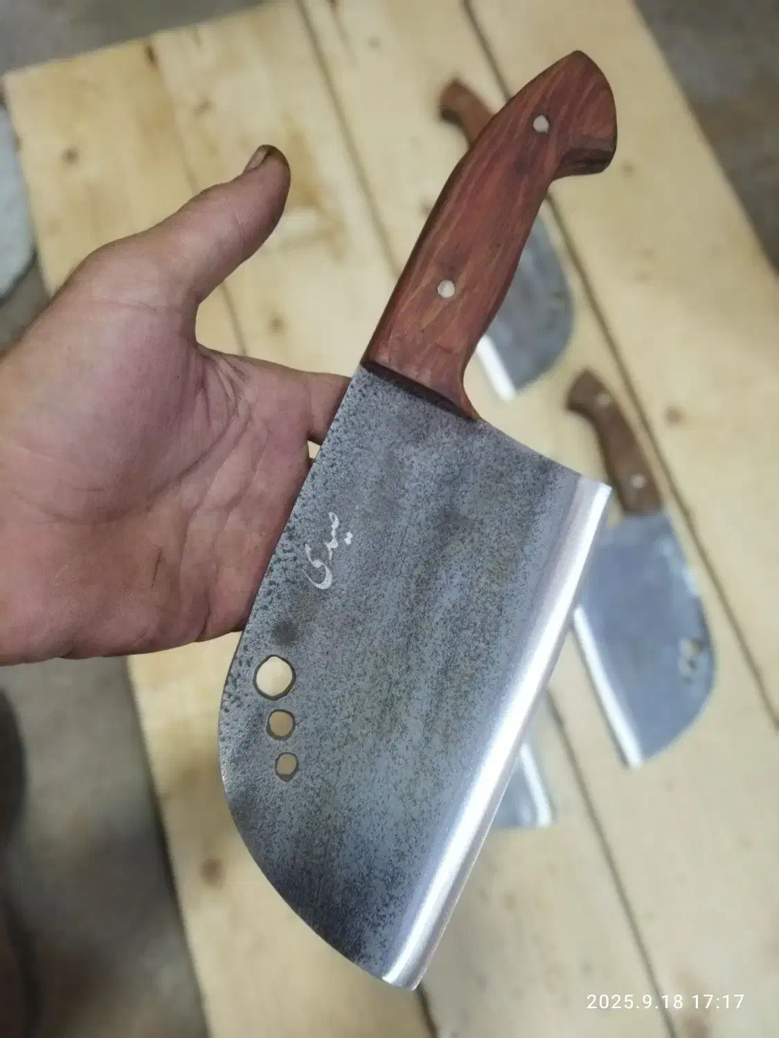 ساطور اشپزی|ظروف پختوپز|زنجانرود, |دیوار