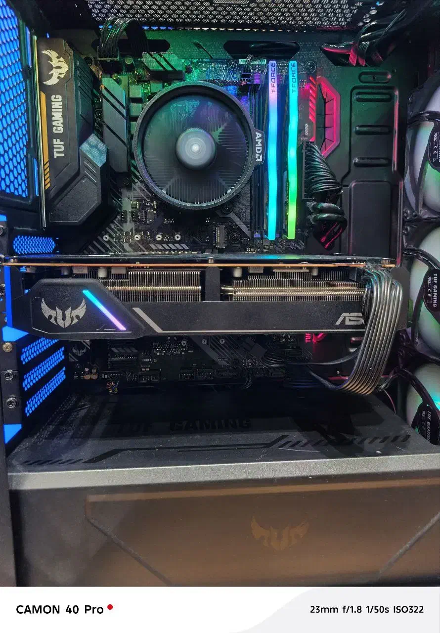 کیس گیمینگX470Tuf Ryzen5 3600xt ram16|رایانه رومیزی|تهران, صادقیه|دیوار