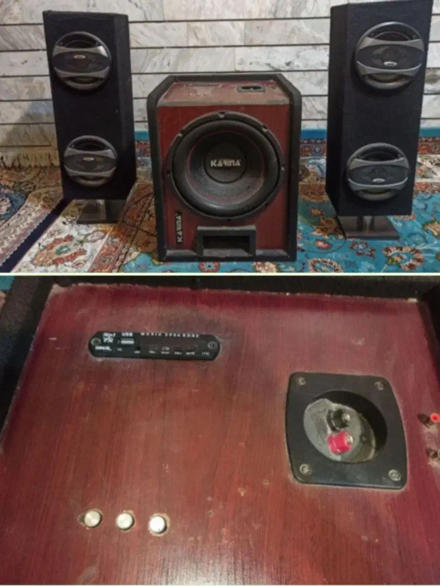 یک عدد باند و ساب قابل تنظیم ولوم دار|سیستم صوتی خانگی|بجنورد, |دیوار