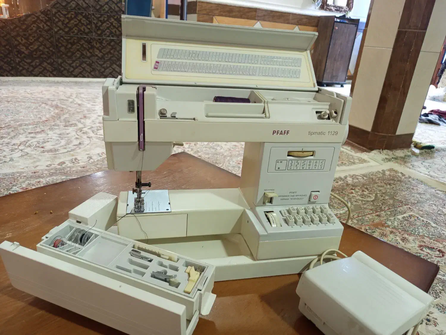 چرخ خیاطی درحد نو|چرخ خیاطی و ریسندگی|امیدیه, |دیوار