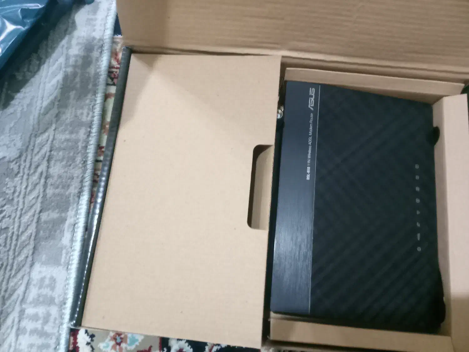 مودم اینترنت asus dsl n10 c1 با نصب راه اندازی|مودم و تجهیزات شبکه|تهران, بهارستان|دیوار