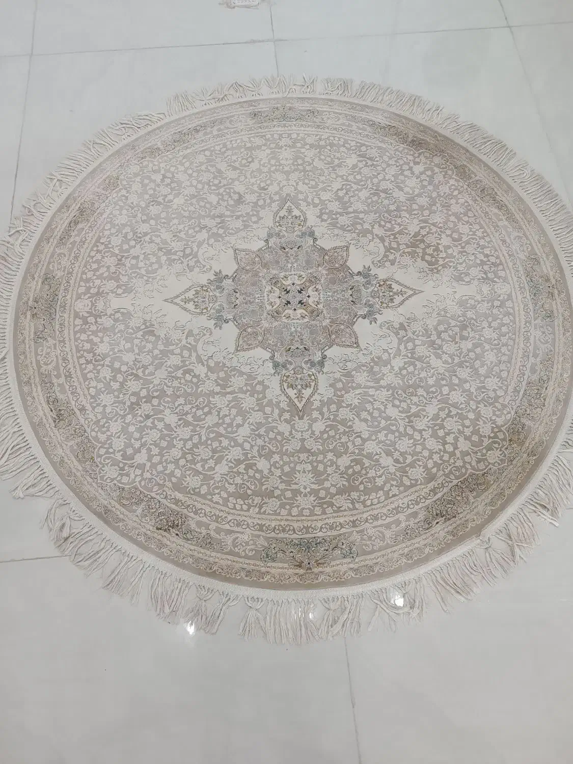 فرش گرد ۱نیم در۱ونیم کویر کاشان نونو|فرش|مشهد, شهرک امام هادی (شهرک غرب)|دیوار