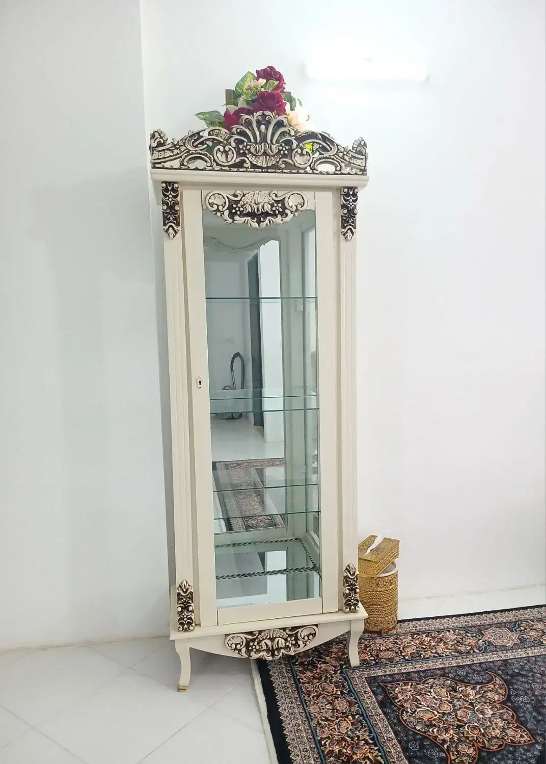 بوفه|بوفه، ویترین، کنسول|گلبهار, شهر جدید گلبهار|دیوار