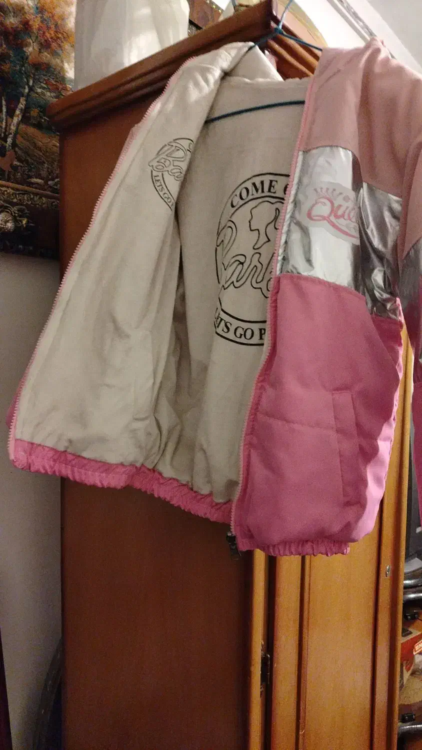 کاپشن دخترانه دورو|کفش و لباس بچه|شهر بابک, |دیوار