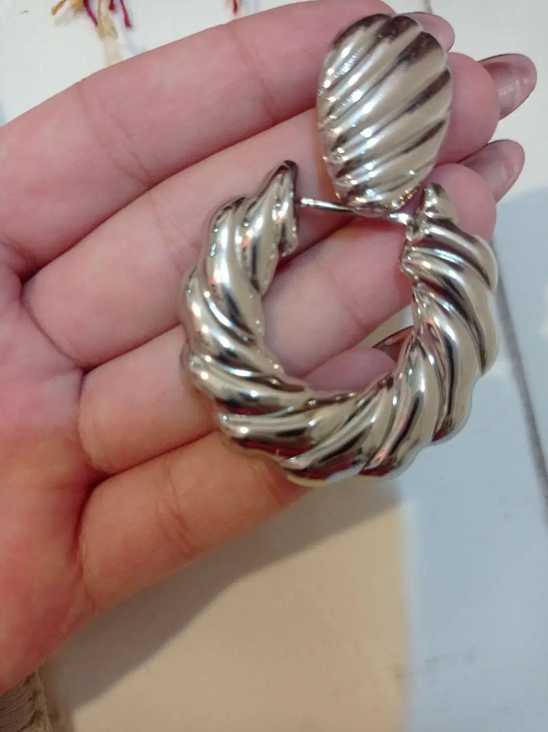 گوشواره شیک و خاص|بدلیجات|نیشابور, مسکن مهر نور|دیوار