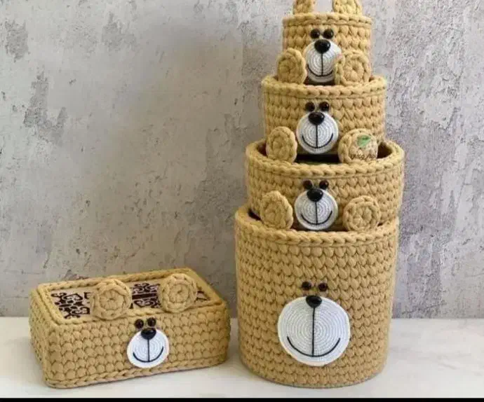 (سبد ِتریِکو..تریِکویی|صنایع دستی و سایر لوازم تزئینی|تهران, جوادیه تهرانپارس|دیوار