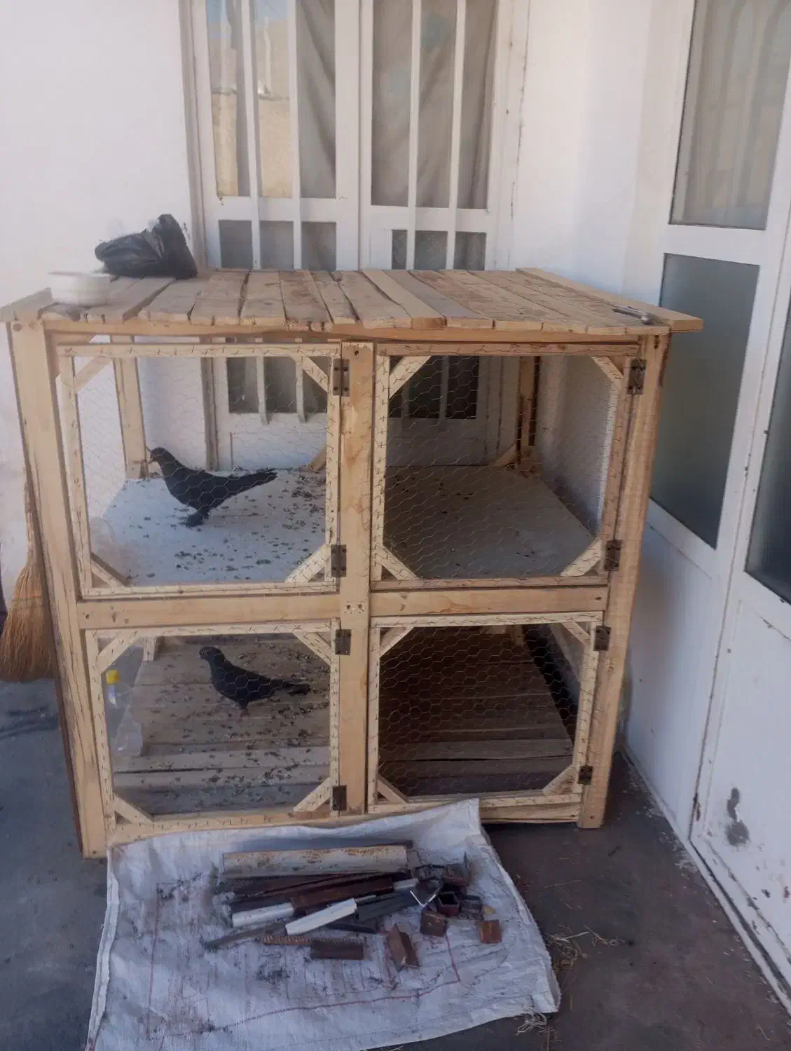 قفس جفت کن|لوازم جانبی حیوانات|کیار, |دیوار