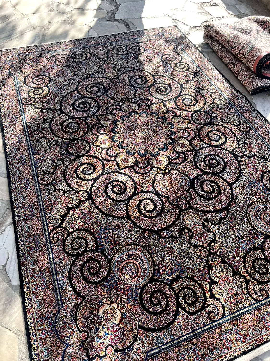 فرش|فرش|قروه, |دیوار