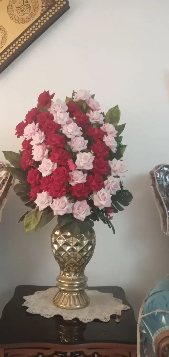 جام گل رز مصنوعی زیبا|گل مصنوعی|کرج, شهرک طالقانی|دیوار