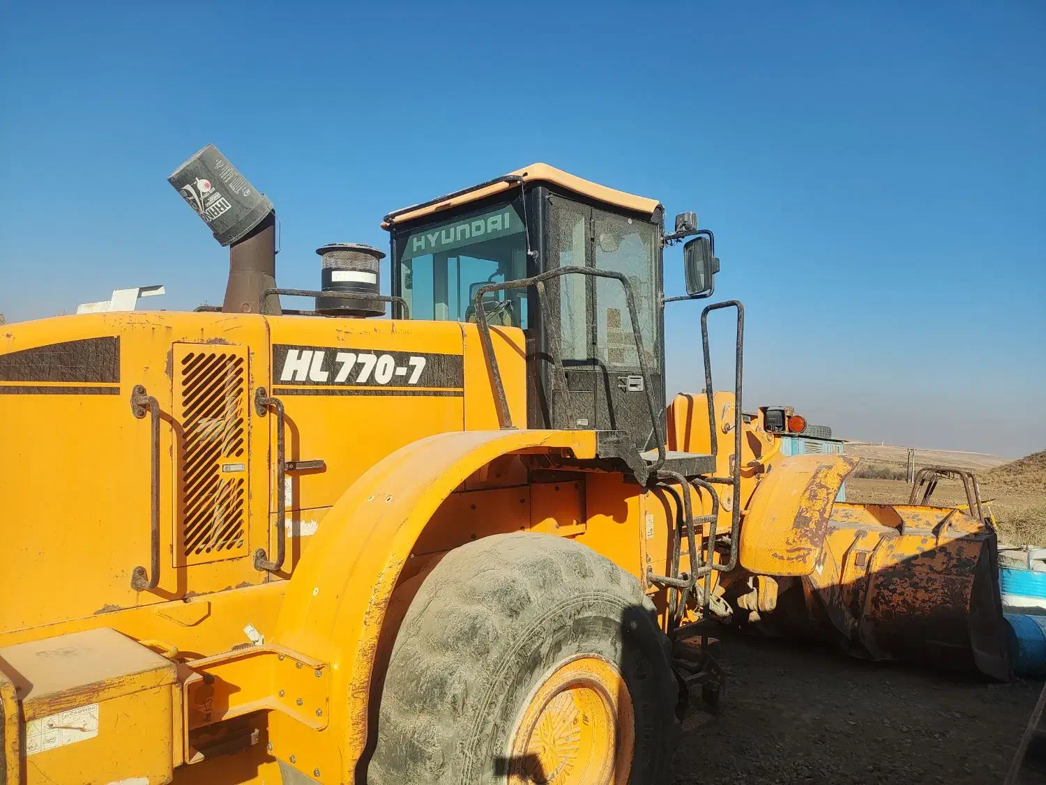 لودر هیوندا۷۷۰خط هفت|خودرو سنگین|تاکستان, |دیوار