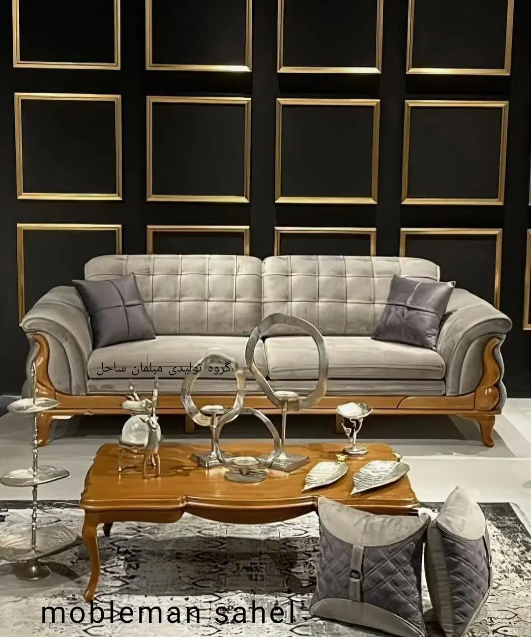 مبل راحتی هازان8نفره شرکتی تخت شو آماده تحویل10دست|مبلمان خانگی و میز عسلی|نظرآباد, رسالت|دیوار