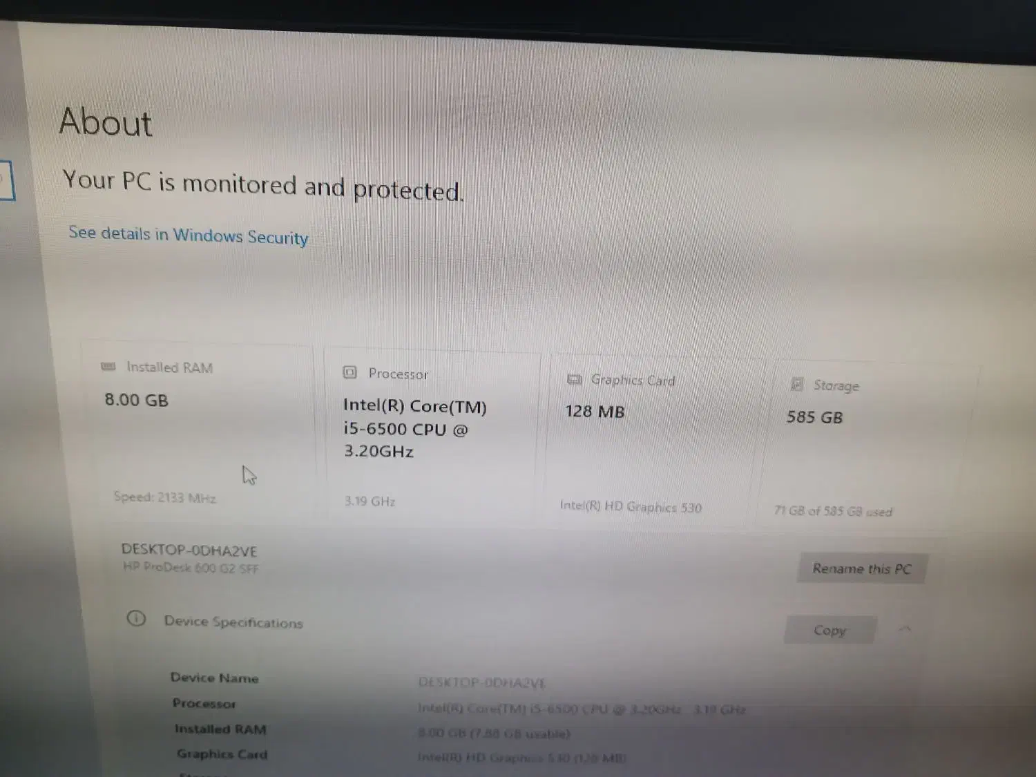 کیس ویندوز 10|رایانه رومیزی|معصومیه, |دیوار