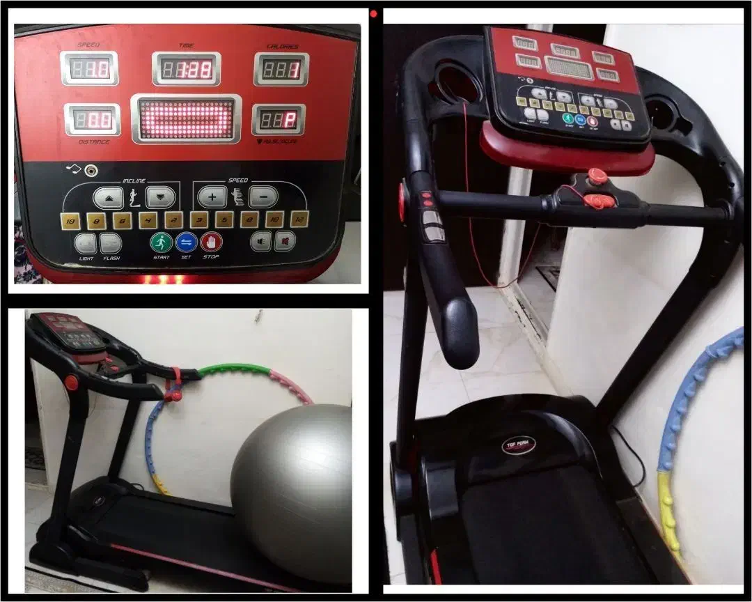 یک تردمیل نو واقعا تمیز سالمه بازدید الوند|تجهیزات ورزشی|قزوین, |دیوار