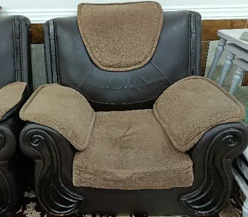 مبل چرم|مبلمان خانگی و میز عسلی|لنده, |دیوار