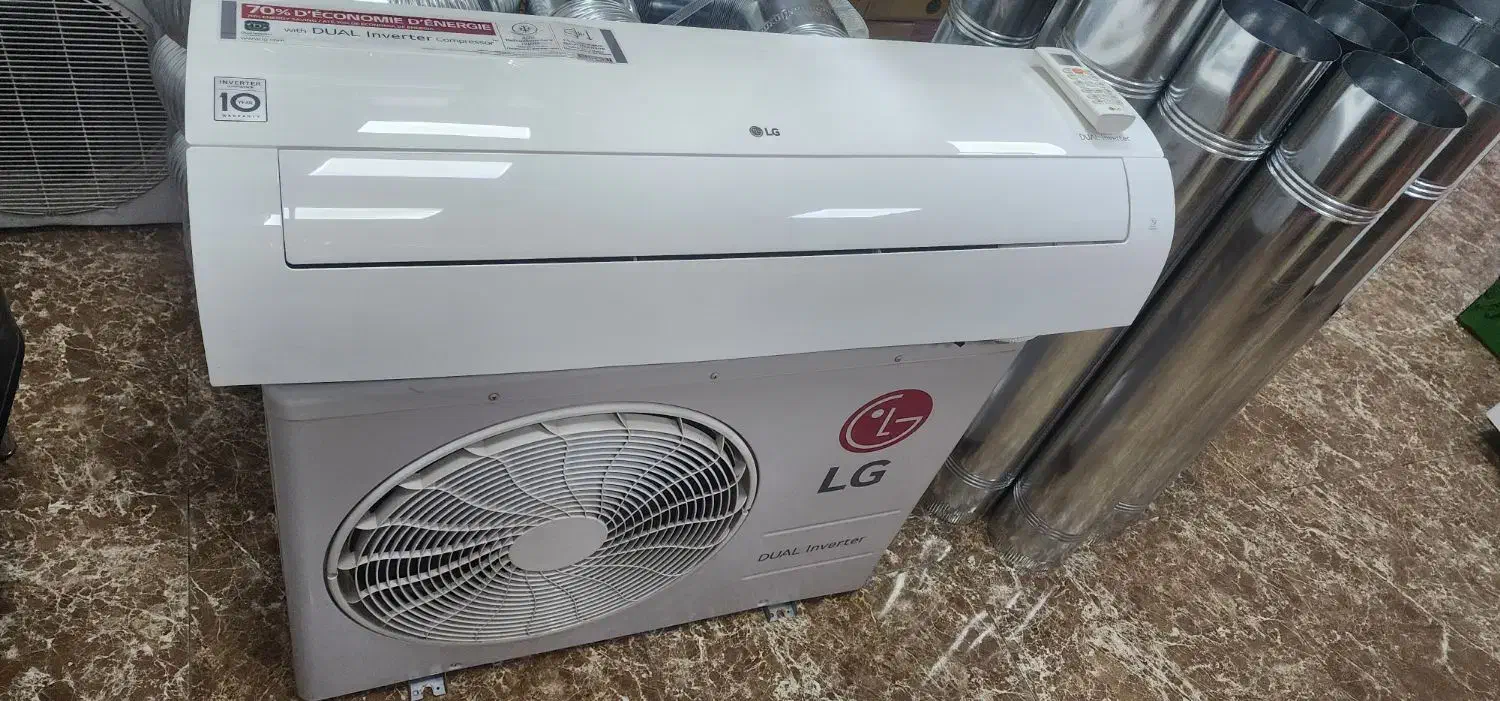 کولر گازی دوال اینورتر ال جی اصل|کولر گازی و فنکوئل|نهاوند, |دیوار