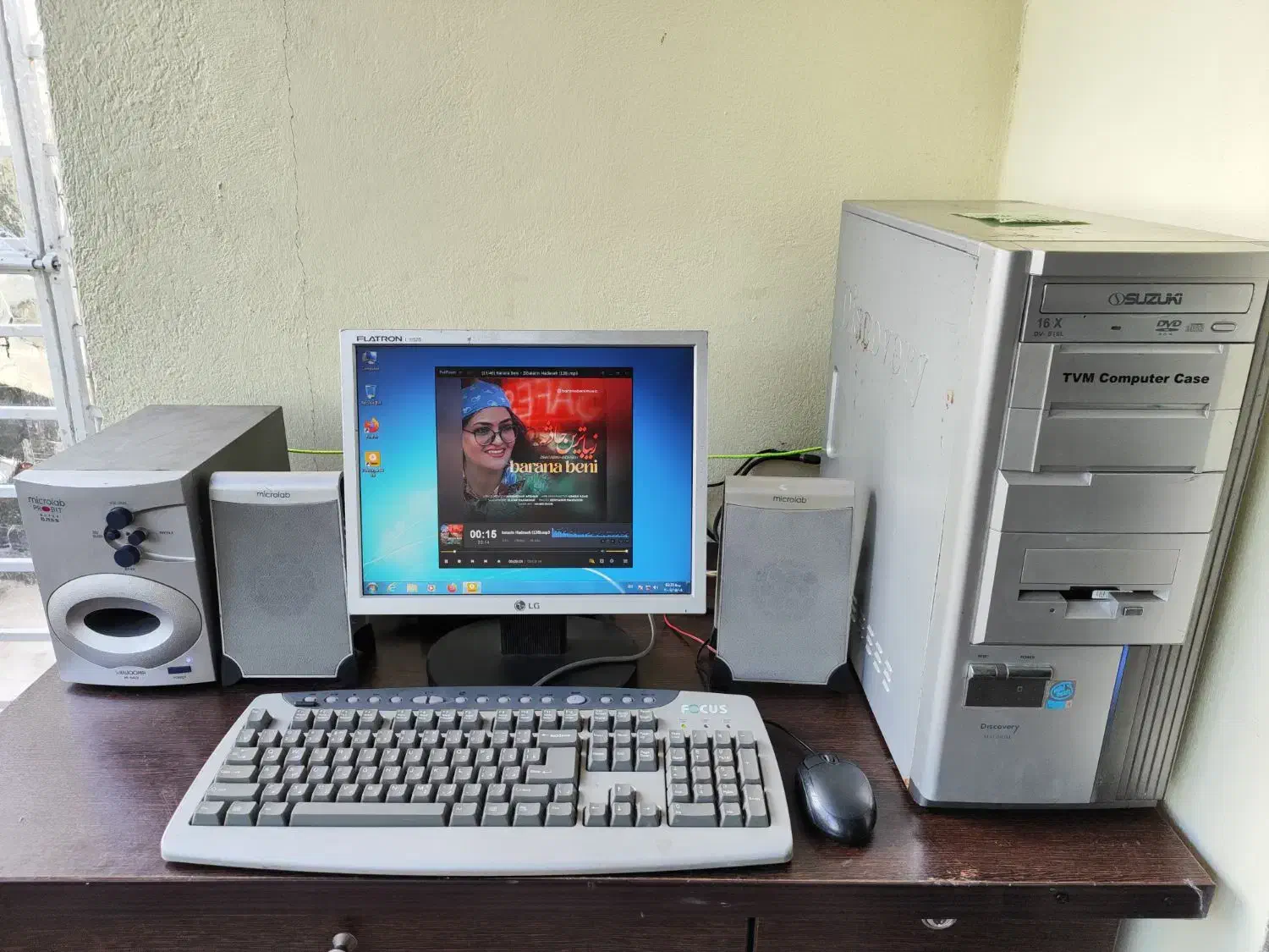 سیستم ۴۵۰۰ با رم ۳ ddr2 هارد ۱۶۰ گرافیک ۵۱۲|رایانه رومیزی|چالوس, |دیوار