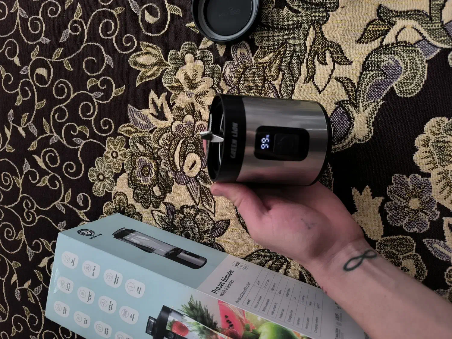 شیکر شارژی گرین لاین|آبمیوه‌گیر و آب‌مرکبات‌گیر|قزوین, |دیوار