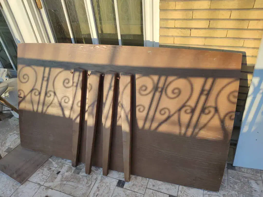 میز نهارخوری ۶ نفره چوبی سالم|میز و صندلی غذاخوری|قم, سالاریه|دیوار