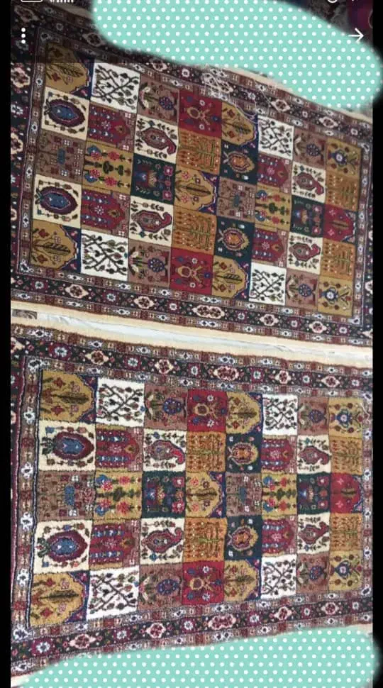 قالی دستباف بختیاری اصل|فرش|اصفهان, ابر|دیوار