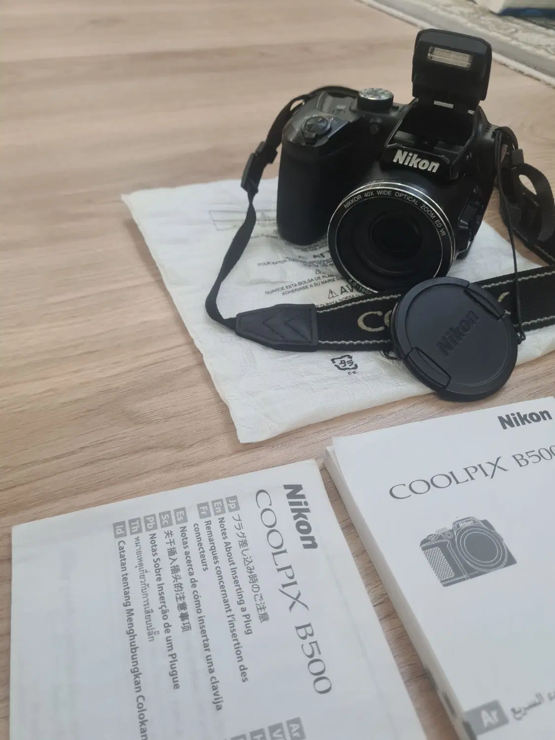 دوربین Nikon Coolpix B500 . در حد نو . جعبه‌دار|دوربین عکاسی و فیلم‌برداری|تهران, شهران جنوبی|دیوار