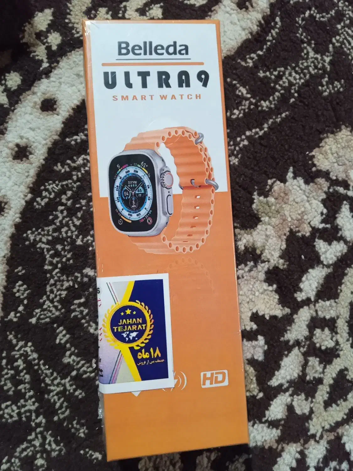 ساعت هوشمند بلدا مدل 9 UL TRA بلک|ساعت|بند زرک, |دیوار