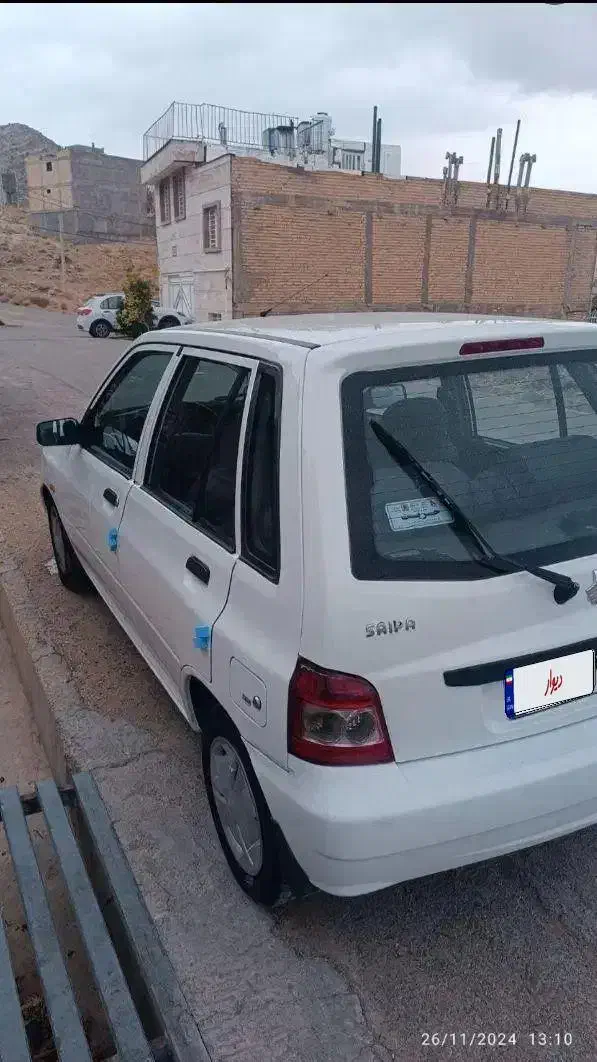 پراید ۱۱۱ مدل ۹۷ صفر|خودرو سواری و وانت|دهدشت, |دیوار