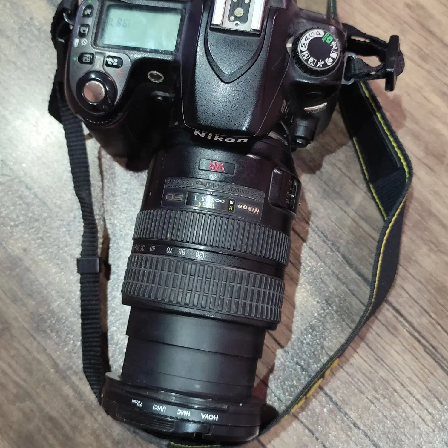 دوربین Nikon D80 با لنز Nikon 24-120mm ED VR|دوربین عکاسی و فیلم‌برداری|مشهد, امیریه|دیوار