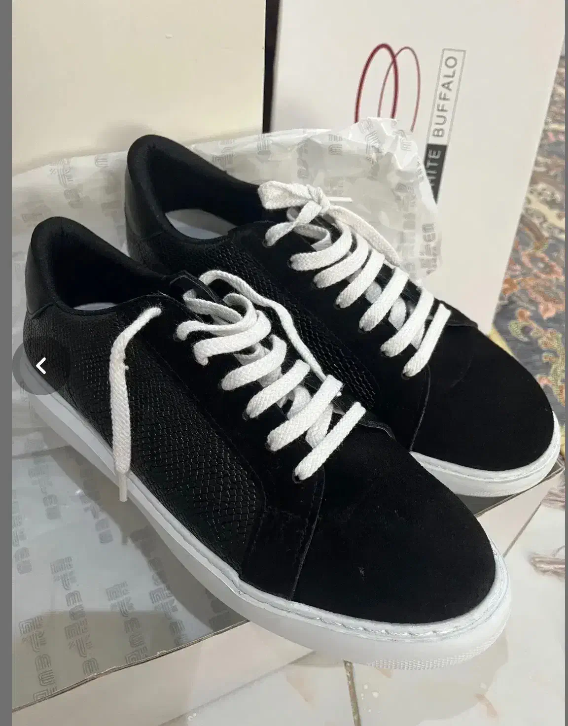 کتونی نو نو برند بوفالو سفید|کیف، کفش، کمربند|پردیس, فاز ۱۱|دیوار