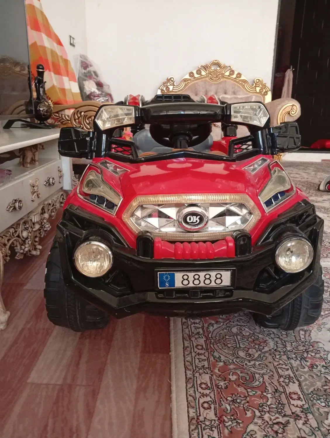 ماشین شارژی در حد نو|اسباببازی|شوط, |دیوار