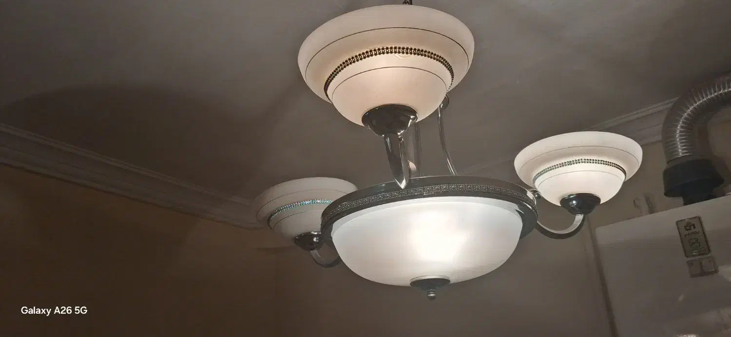 لوستر سالم|لوستر و چراغ آویز|مشهد, تربیت (صدف)|دیوار