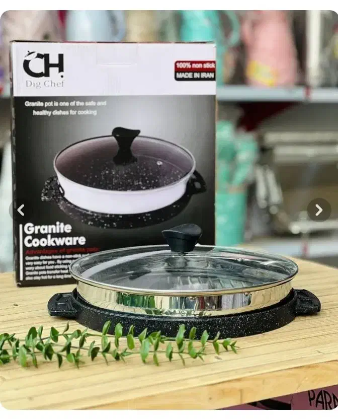 تابه گریل گرد چدنی رژیمی بدون روغن قابلمه ماهیتابه|ظروف پخت‌وپز|قم, محمد آباد|دیوار