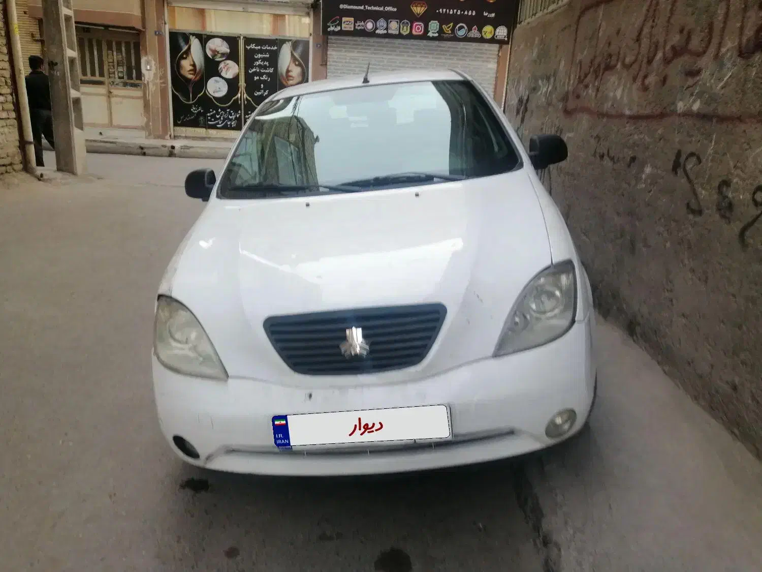 فروش فوری تیبا2مدل95 سفید|خودرو سواری و وانت|مشهد, طبرسی شمالی|دیوار