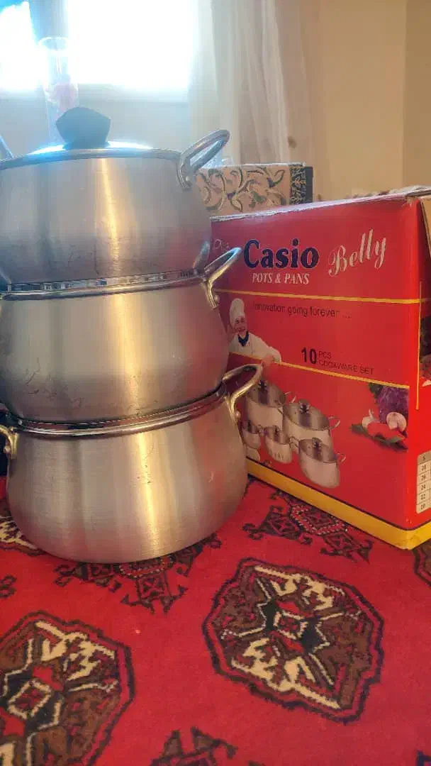 قابلمه، ماهیتابه رژیمی و میوه خوری|ظروف پختوپز|هشتگرد, شهرک گلها|دیوار