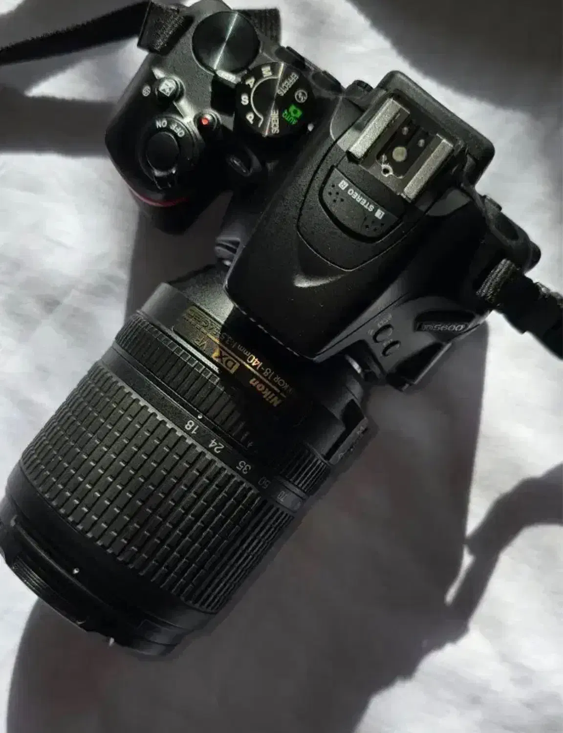 دوربین عکاسی نیکون d5600لنز ۱۸-۱۴۰|دوربین عکاسی و فیلم‌برداری|قم, سعادتی|دیوار