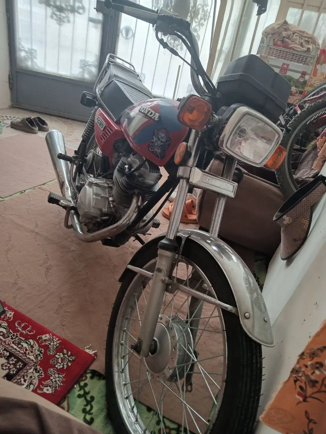 موتور مزایده ای ،سرحال وخوب تازه خرج اش کرده ام|موتورسیکلت|پارسآباد, |دیوار