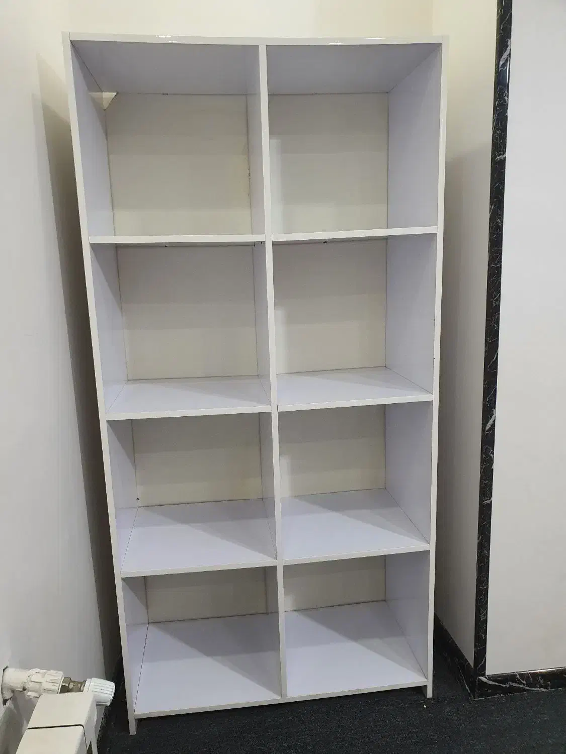 کتابخانه چهار طبقه|کتابخانه، شلف، قفسه‌های دیواری|گرمدره, |دیوار