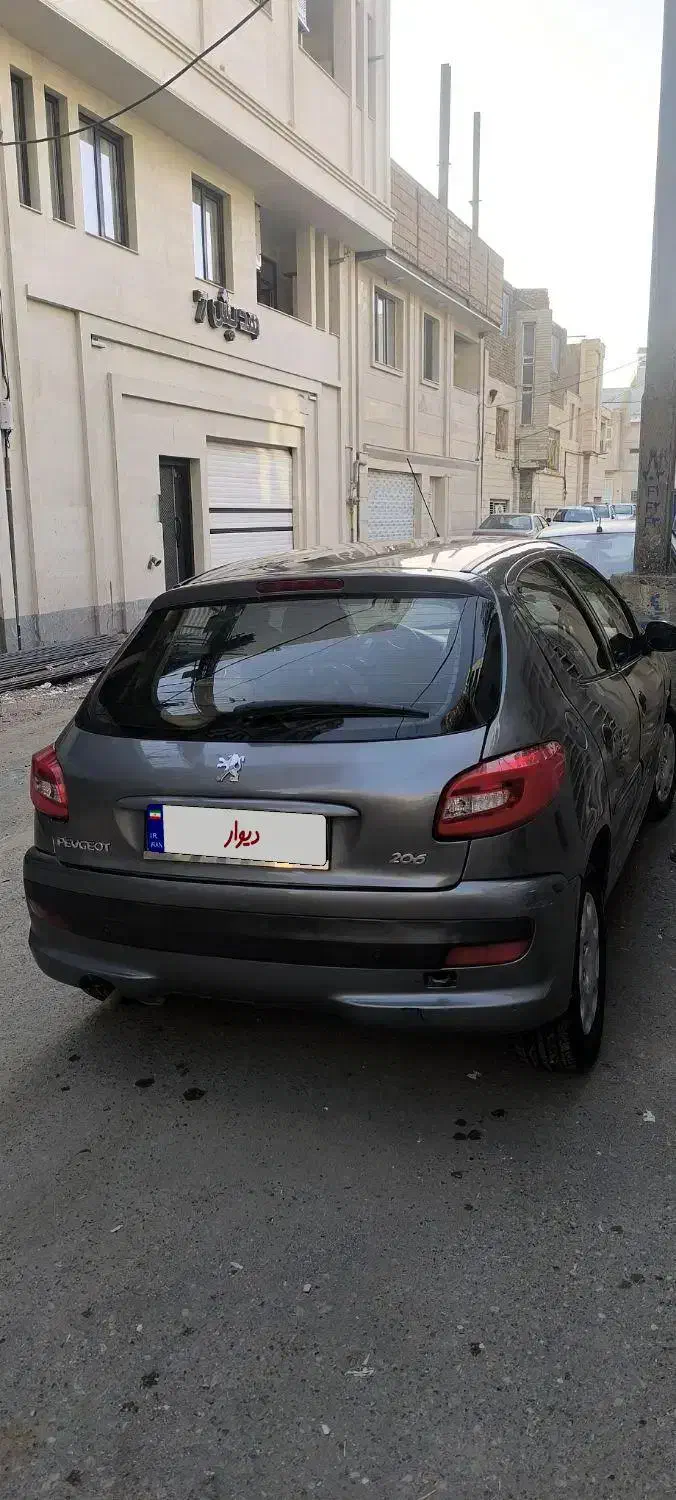 ۲۰۶ تیپ ۲ مدل ۸۴|خودرو سواری و وانت|سبزوار, پاسداران|دیوار