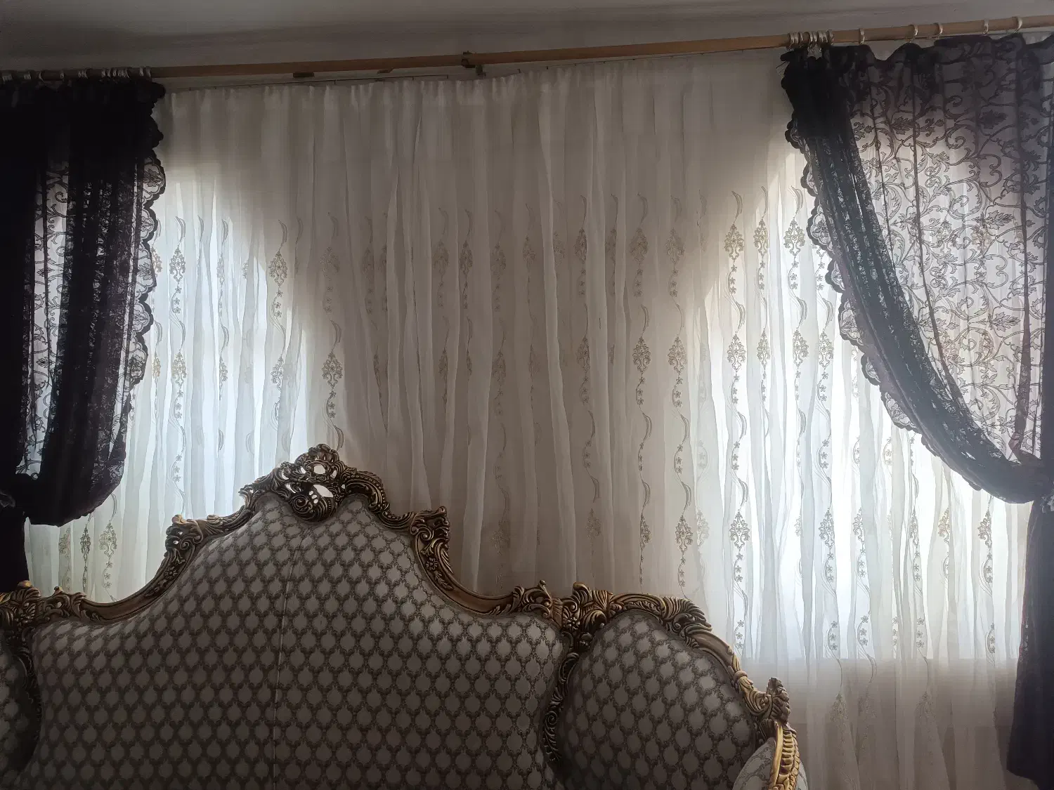 دو تیکه|پرده، رانر، رومیزی|ششتمد, |دیوار