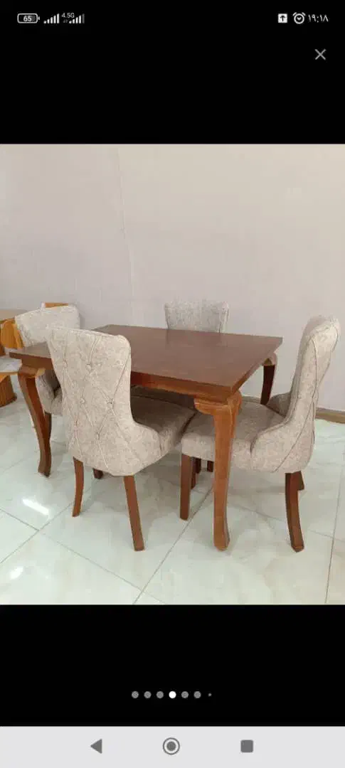 میز غذا خوری چستر|میز و صندلی غذاخوری|اردبیل, |دیوار